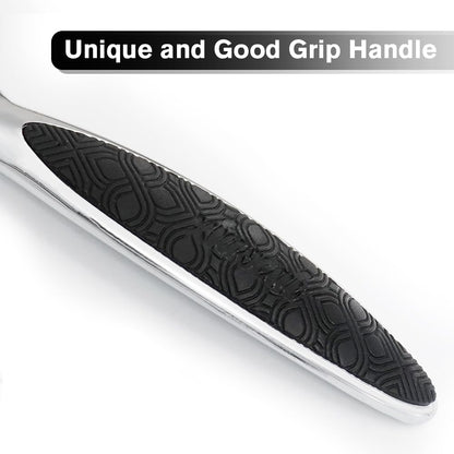 Leaflai Schäler - 2Pcs Sparschäler Set Premium Edelstahl Y & I-förmiges Drehbares Gemüsemesser mit Scharfer Klinge und Rutschfestem Griff Kartoffelschäler Gemüse für Tomaten, Karotten, Obst (Sliver)